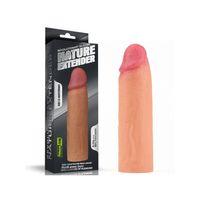 Add 1.5 İnç Revolutionary Silicone Nature Extender Penis Kılıfı