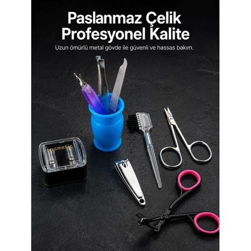 Çok Fonksiyonlu Kişisel Bakım Seti Manikür Pedikür Ve Kaş Bakım Aletleri