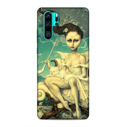 Huawei P30 Pro Uyumlu Kılıf Azarbaijan (47) Crystal Flex Kılıf İllustrasyon