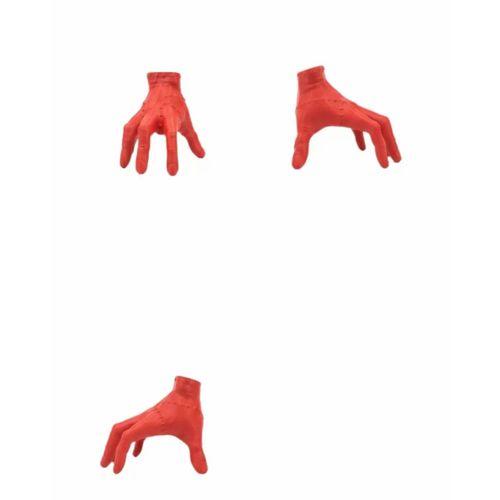 3d Dekoratif Kırmızı El Biblo 17x16 Cm Modern Ev Aksesuarı