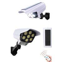 Solar Bahçe Lambası Uzaktan Kumandalı Kamera Görünümlü Hareket Sensörlü