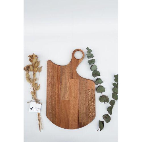 Raven for Home Doğal Ahşap Kesme ve Sunum Tahtası, Kayın Ağacı