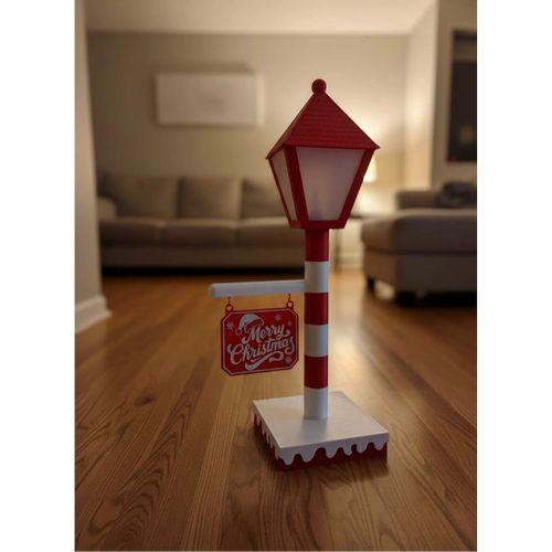 Yılbaşı Tabelalı Dekoratif Lamba Merry Christmas Işıklı Tasarım