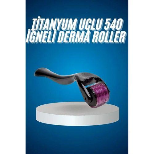 Titanyum Uçlu Derma Roller 540 İğneli 1 Mm Gözenek Azaltıcı Akne İzlerine Uygun