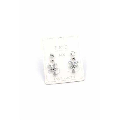 Çoklu Kelebek Küpe - Gümüş