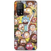 Xiaomi Mi 10T 5G Uyumlu Kılıf Rick And Morty (34) Slim Armor Kılıf Manager Morty