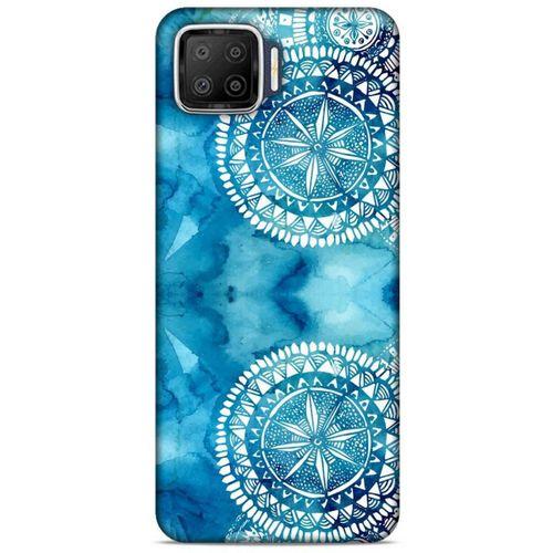 Oppo A73 Uyumlu Kılıf Mavi Delisi (45) Liquid Air Kılıf Suluboya Motif
