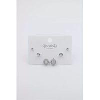 Çoklu Set Küpe - Gümüş