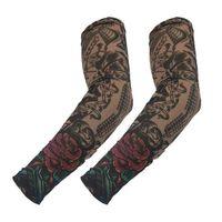 SEVGENT Giyilebilir Kol Dövmesi & Çorabı 3D Baskılı 2 Adet 009