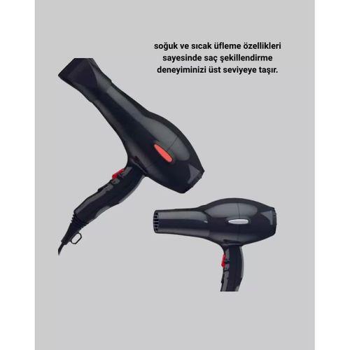 2200w Fön Makinesi – Profesyonel Ac Motor, Soğuk Ve Sıcak Üfleme