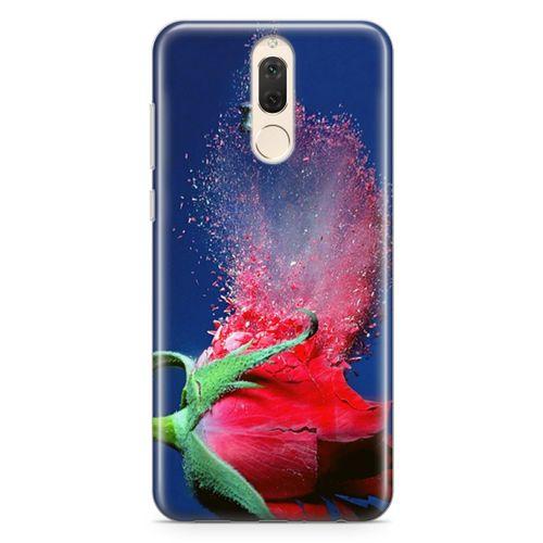 Huawei Mate 10 Lite Kılıf Gül Kırıkları Arka Kapak Koruma Desenli Full Koruyucu