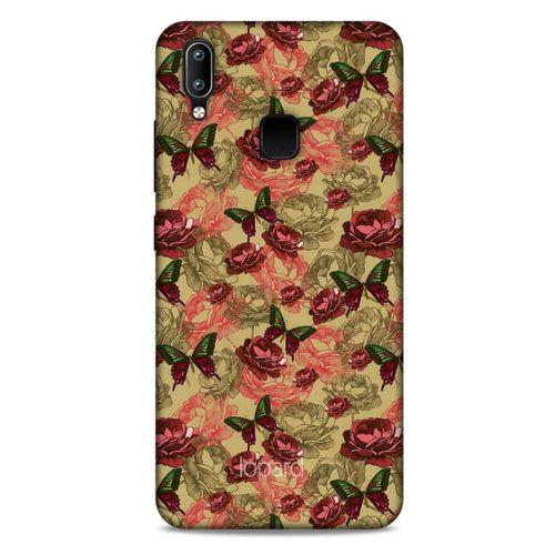 Casper Via A4 Kılıf Kelebek Etkisi (39) Liquid Crystal Kılıf Turuncu Yeşil