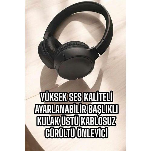 Kulak Üstü Kablosuz Bluetooth Kulaklık Gürültü Önleyici Ayarlanabilir