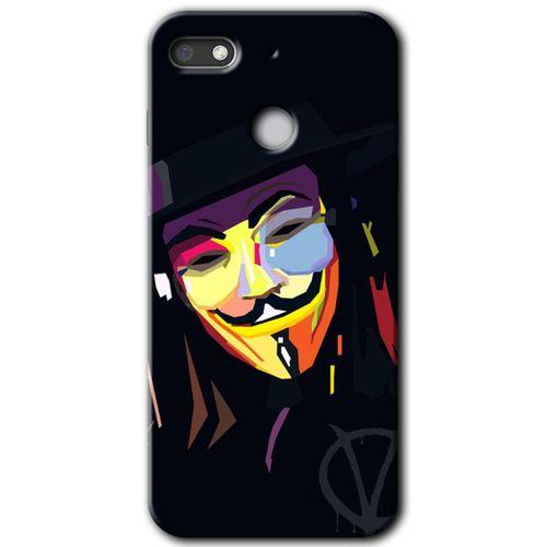 General Mobile GM 8 Go HD Baskılı Kılıf + 9D Tam Ekran Koruyucu - Vendetta