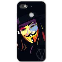 General Mobile GM 8 Go HD Baskılı Kılıf + 9D Tam Ekran Koruyucu - Vendetta