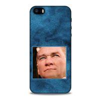 Apple Iphone 5S Kılıf Atatürk (26) Tpu Silikon Kılıf Mavi Gök