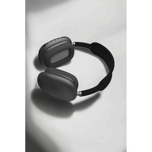 P9 Plus Hi-fi Ses Kalitesi Ayarlanabilir Mikrofonlu Bluetooth Kulaklık Siyah