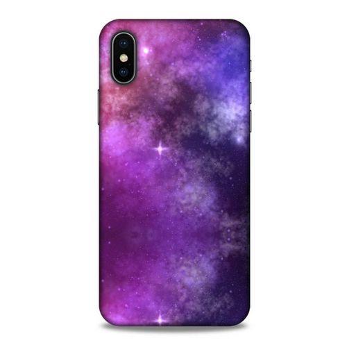 Apple iPhone XS Uyumlu Kılıf Mor Delisi (17) Tasarım Kılıf Bulut