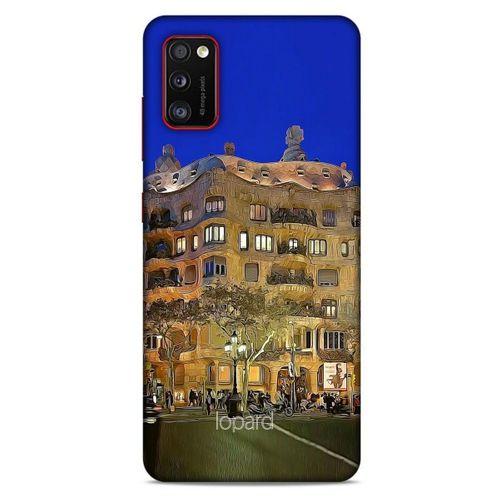 Lopard Samsung Galaxy A41 Uyumlu Kılıf Dünya Mimarisi (28) Arka Kapak