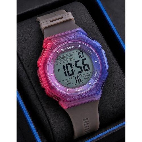 JAGA Unisex Dijital Genç Ve Çocuklara Özel Kol Saati 50 Mt Su Geçirmez Alarm Ve Kronometreli JG.13