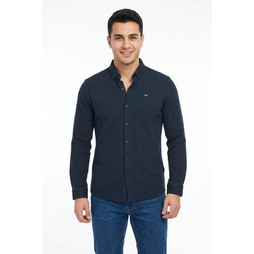Erkek Spor Slim Fitt Uzun Kol Gömlek BGL-ST05440