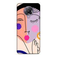 Xiaomi Poco F2 Pro Uyumlu Kılıf Face'X 38 Neo Hybrid Kılıf Pastel