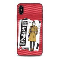 Sokak Modası 25 Apple Iphone X Kılıf Desenli Silikon