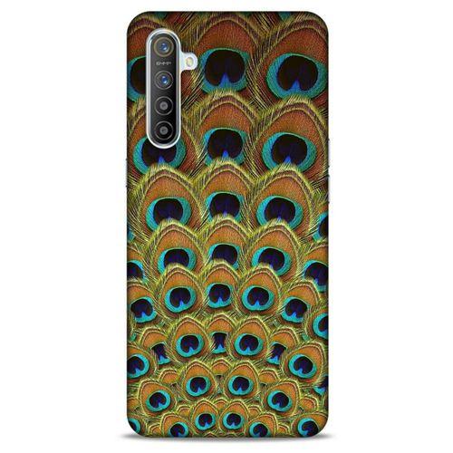 Oppo Realme XT Kılıf Desenli Özel Seri Tüyler (4) Koruma Kılıfı