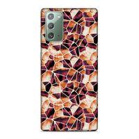 Samsung Galaxy Note 20 Uyumlu Kılıf Romans (39) Liquid Crystal Kılıf Geometri
