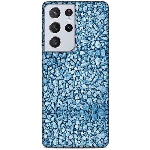 Lopard Samsung Galaxy S21 Ultra Uyumlu Kılıf Taşlı (22) Tam Koruma Kılıfı