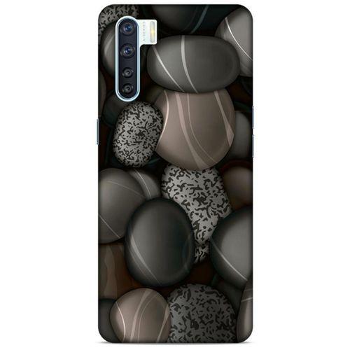 Oppo A91 Kılıf Baskılı Özel Seri Taşlı (8) Baskılı Kılıf