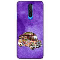 Retro (39) Desen Liquid Crystal Kılıf Renkli Xiaomi Redmi K30 5G Kılıf