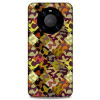 Lopard Huawei Mate 40 Pro Uyumlu Kılıf Kamuflaj (86) Glitter Kılıf