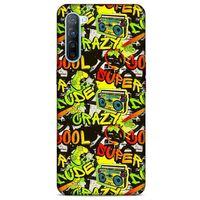 Graffitix (28) Desenli Silikon Kapak Oppo Reno 3 Kılıf