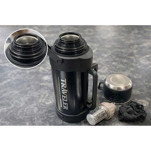 2000 Ml Çift Katmanlı Vakumlu Paslanmaz Çelik Termos Alk4641