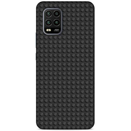 Lopard Xiaomi Mi 10 Lite Uyumlu Kılıf BloX (8) Baskılı Kılıf Siyah