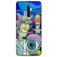 Oppo Reno 2z Uyumlu Kılıf Rick And Morty (28) Arka Kapak Dimensional