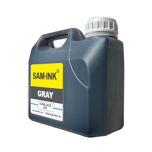 Feyink® Samink Canon Pro Serisi Plotter DYE Kartuş Dolum Mürekkebi PFI-1300 PFI-1700 GY (Gray) -1000ml-