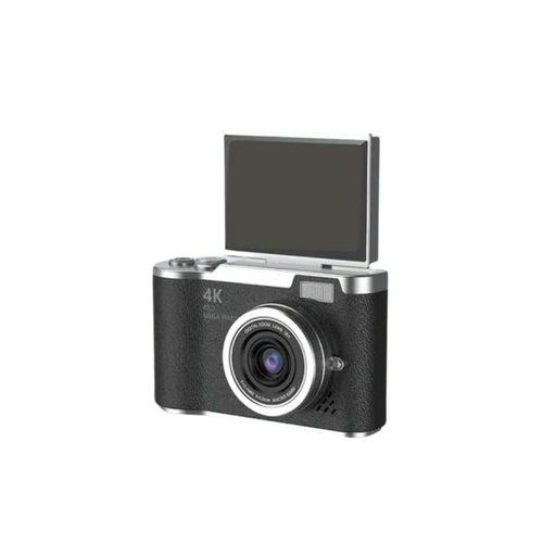 4k Dijital Kamera 48 Mp 8x Zoom Ve 180 Derece Flip Ekran Vlog Çekim Özellikli