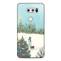 LG K40S Kılıf Snowix (44) Tough Armor Kılıf Beyaz Açık Mavi