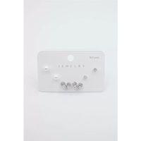 Çoklu Set Küpe - Gümüş