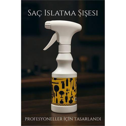 Modacar Berber Kuaför Saç Islatma Şişesi 500 ml Valf Sistemli, Geniş Alanlı Sis Püskürtme | Tek Sıkışta Maksimum Etki