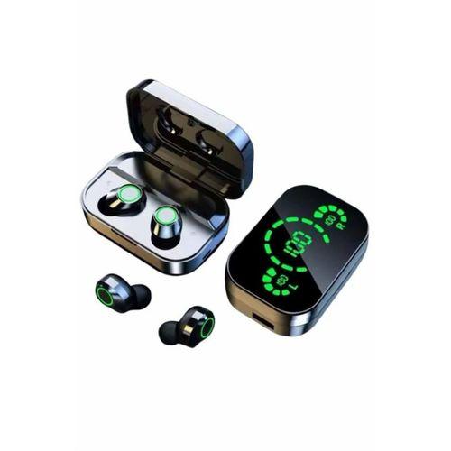 Yeni Nesil Bluetooth Kulaklık Çağrı Cevaplayabilen Dijital Göstergeli Powerbankli