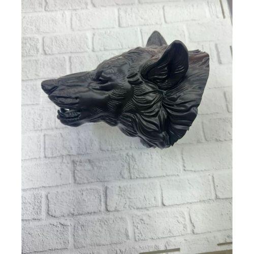 Siyah Ayı Figürü Duvar Dekoru Asılabilir Hediyelik Heykel 25x19 Cm (kopya)