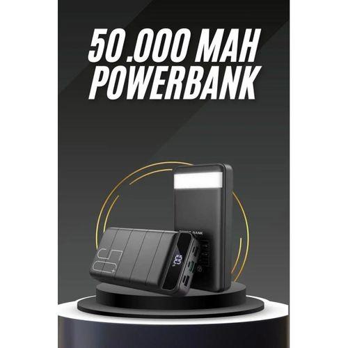 50.000 Mah Led Dijital Göstergeli Usb Çıkışı Powerbank