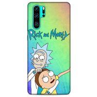 Huawei P30 Pro Uyumlu Kılıf Rick And Morty (1) Kılıfı Rick Sanchez