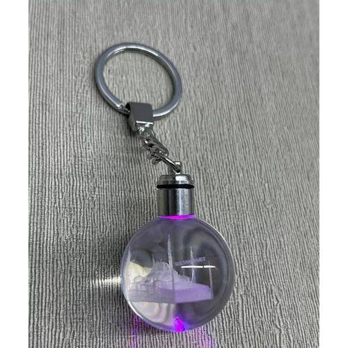 Ledli Sultanahmet Tasarımı Kristal Anahtarlık Alk3804