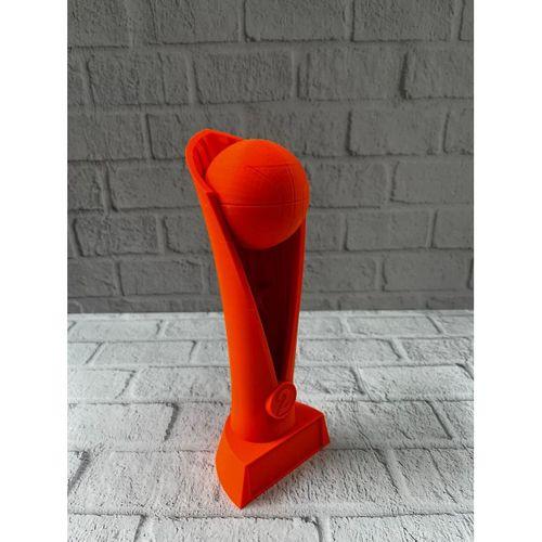 23cm Turuncu Basketbol Kupa Biblo Modern Ödül Dekor Ürünü