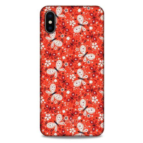 Apple iPhone XS Max Kılıf Kelebek Etkisi (6) Silikon Kılıf Mavi Yeşil