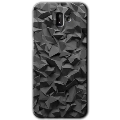 Samsung Galaxy J8 HD Baskılı Kılıf + 9D Tam Ekran Koruyucu - Dark Broke